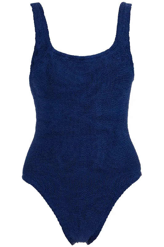 One-piece Square Neck Swims Fun Pattern Swimsuit