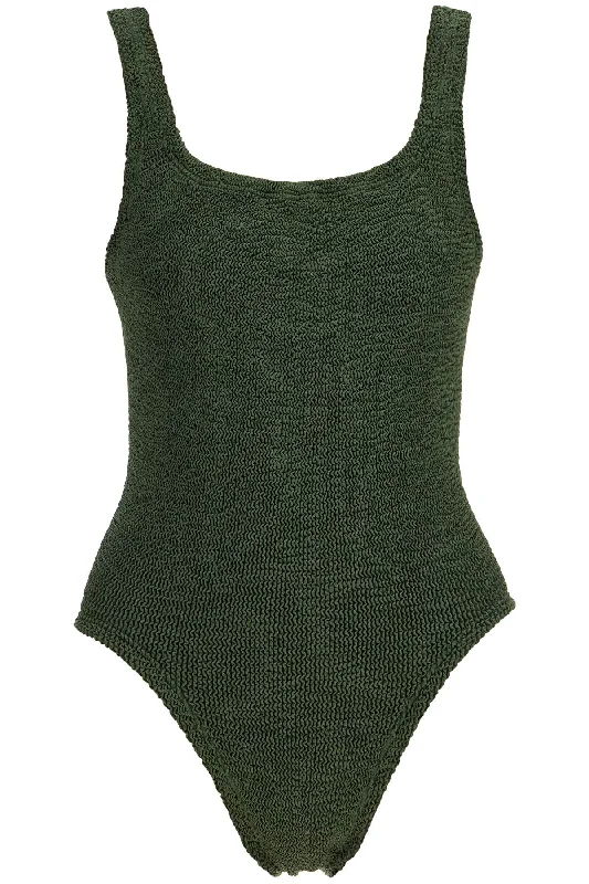 One-piece Square Neck Swims Classic Monokini Design