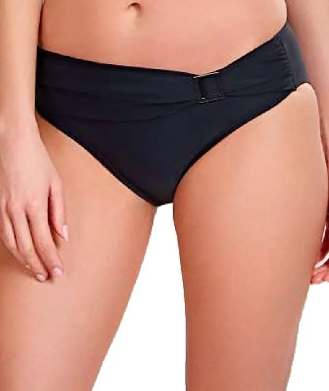 Panache Swimwear Anya Classic Pant - Black Trendy Swimsuit Bottoms