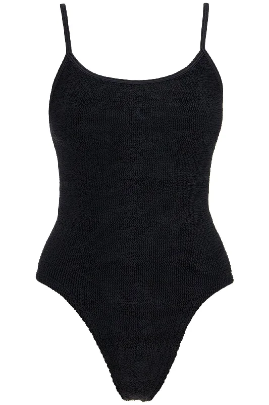 petra one-piece swims PETRA SWIM CRINKLE BLACK Beachy Ruffle Bikini