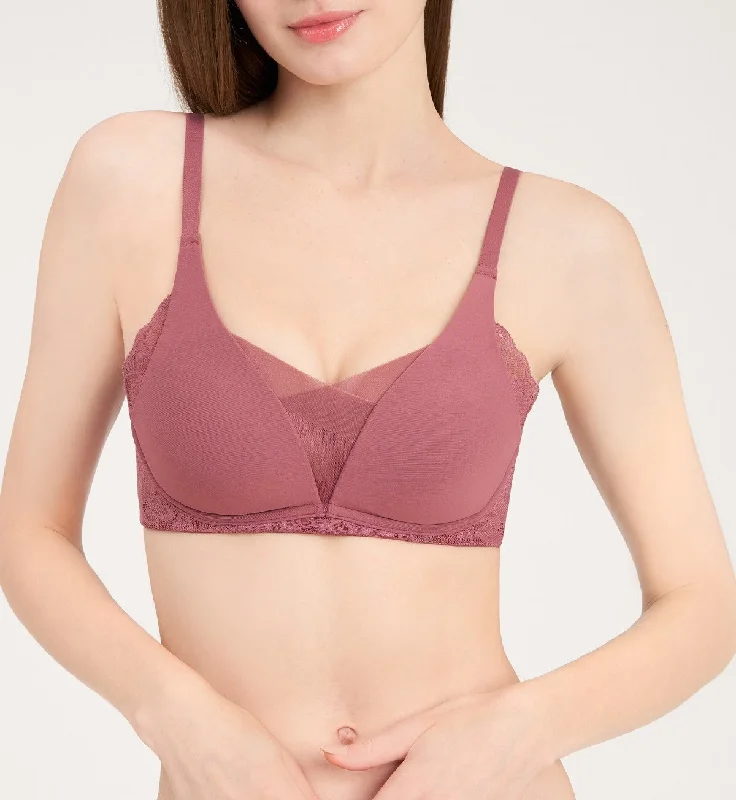 SHAPE SMART NON-WIRED PADDED BRA Seamless Bra Design