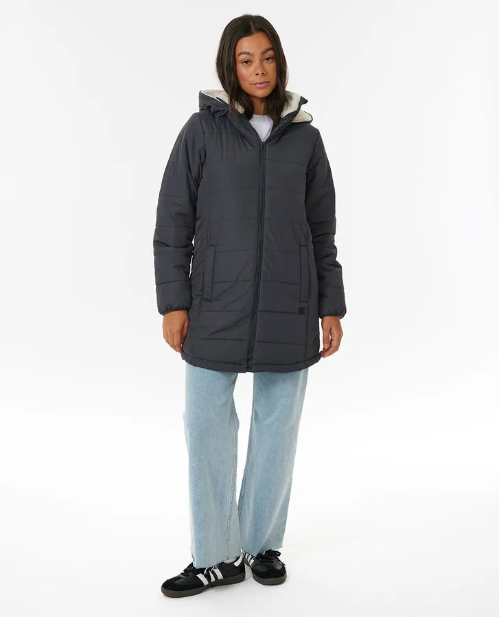 Anti-Series Anoeta Long Line Jacket - Washed Black Hooded Jacket Caped Jacket Shawl Collar Jacket Anti-Series Anoeta Long Line Jacket - Washed Black Hooded Jacket Caped Jacket Shawl Collar Jacket