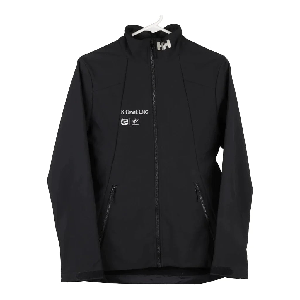 Helly Hansen Shell Jacket - Small Black Polyester Herringbone Jacket Houndstooth Jacket Plaid Jacket Helly Hansen Shell Jacket - Small Black Polyester Herringbone Jacket Houndstooth Jacket Plaid Jacket