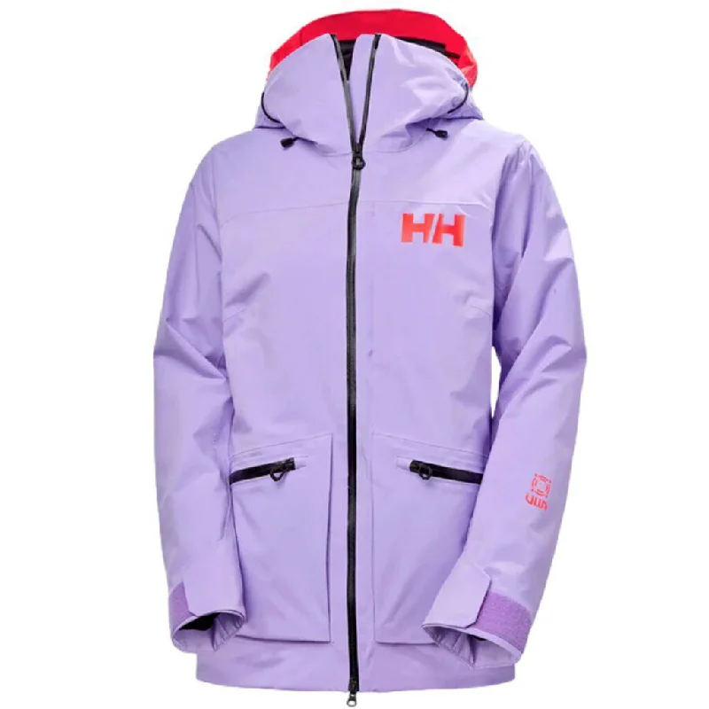Helly Hansen Women's Powderqueen Infinity Jacket Nylon Fabric Polyester Fabric Spandex Fabric Helly Hansen Women's Powderqueen Infinity Jacket Nylon Fabric Polyester Fabric Spandex Fabric