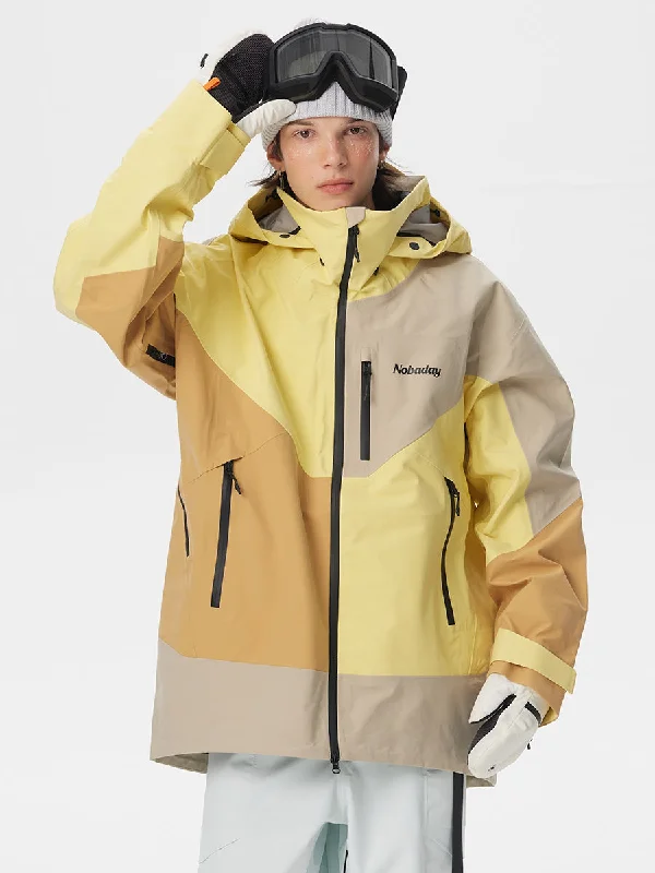 MaxExtreme Pro 3L Snow Jacket Insulated Jacket Fitted Jacket Loose Jacket
