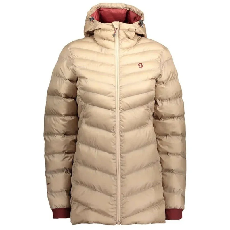 Scott Women's Trench Insuloft Warm Jacket Front Pockets Side Pockets Patch Pockets