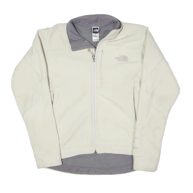 THE NORTH FACE Shell Jacket Cream Womens M Herringbone Jacket Checkered Jacket Solid Jacket THE NORTH FACE Shell Jacket Cream Womens M Herringbone Jacket Checkered Jacket Solid Jacket