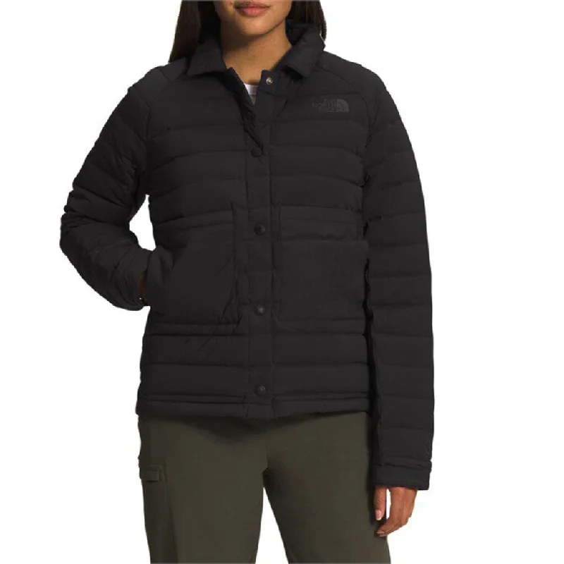 The North Face Women's Belleview Stretch Down Jacket Collared Jacket Crew Neck Jacket Turtle Neck Jacket The North Face Women's Belleview Stretch Down Jacket Collared Jacket Crew Neck Jacket Turtle Neck Jacket