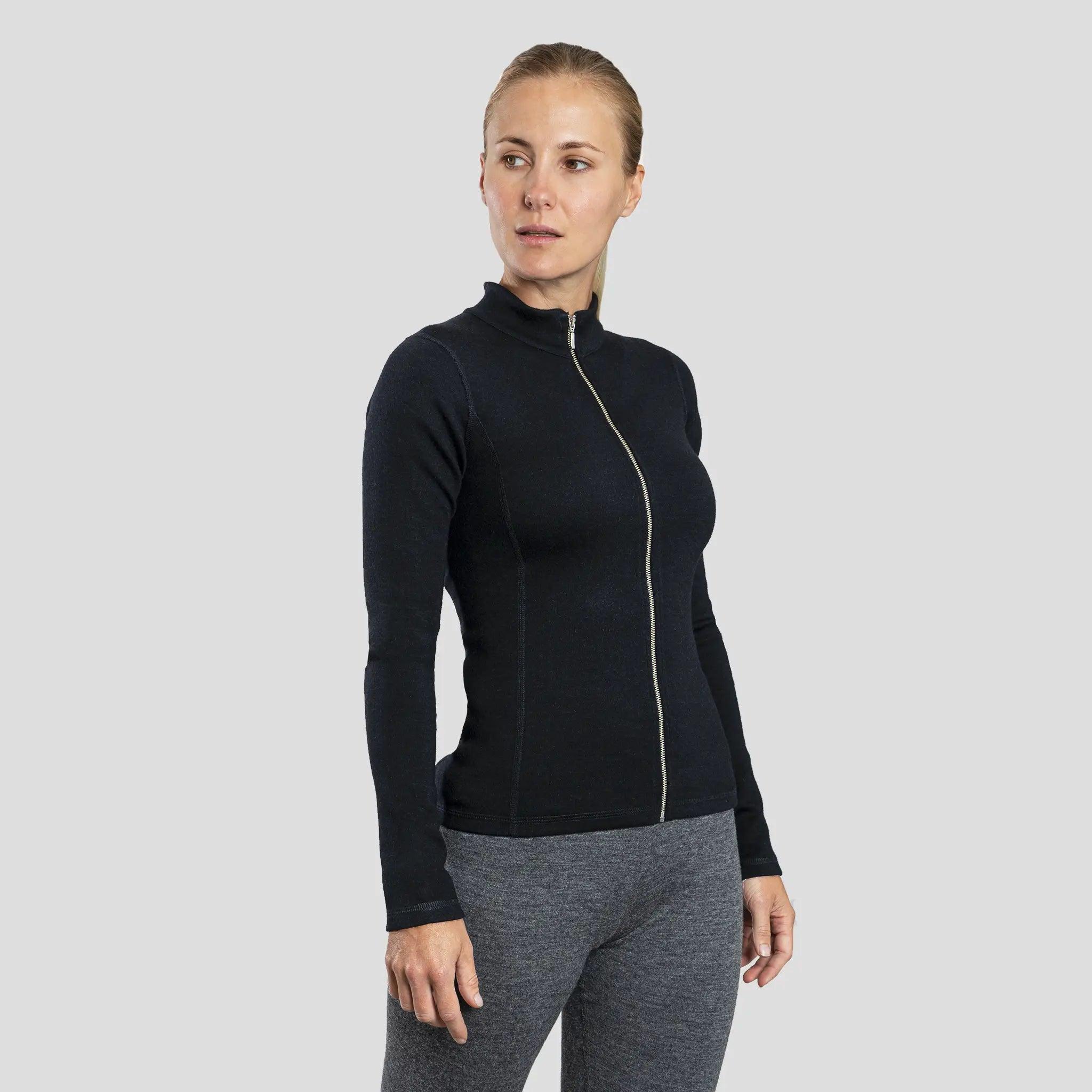 Women's Alpaca Wool Jacket: 420 Midweight Full-Zip Satin Jacket Silk Jacket Chiffon Jacket Women's Alpaca Wool Jacket: 420 Midweight Full-Zip Satin Jacket Silk Jacket Chiffon Jacket