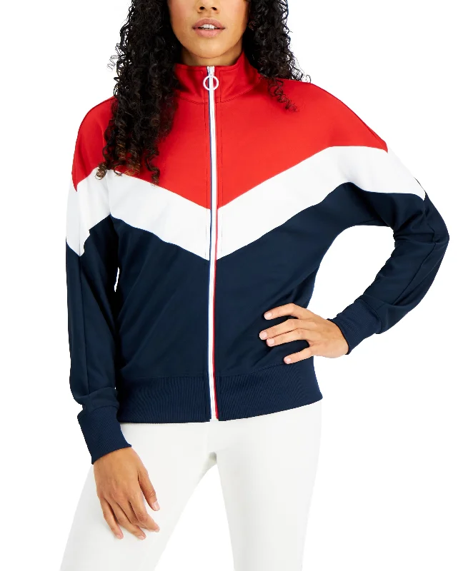 ID Ideology Performance Womens Colorblocked Jacket Lace Jacket Ribbed Jacket Sequined Jacket ID Ideology Performance Womens Colorblocked Jacket Lace Jacket Ribbed Jacket Sequined Jacket