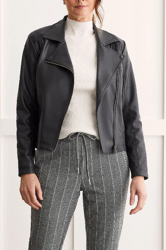 Tribal Biker Jacket w/ Pockets 7867O-4832-0002 Black Zippered Jacket Buttoned Jacket Snapped Jacket Tribal Biker Jacket w/ Pockets 7867O-4832-0002 Black Zippered Jacket Buttoned Jacket Snapped Jacket