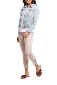 Tribal Jean-Style Jacket 7332O-4616-2877 Blue Pearl Bomber Jacket Anorak Windbreaker Tribal Jean-Style Jacket 7332O-4616-2877 Blue Pearl Bomber Jacket Anorak Windbreaker