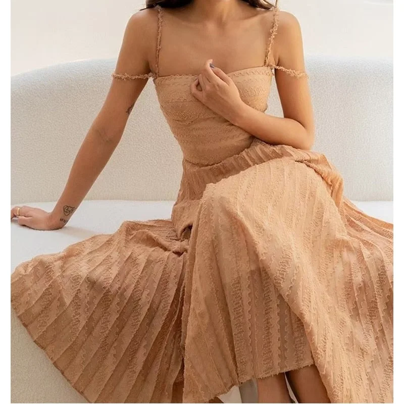 DressBetty - Vintage Sleeveless Maxi Dresses Women Party Vestidos Runway Design Trendy Button Front Maxi Dress DressBetty - Vintage Sleeveless Maxi Dresses Women Party Vestidos Runway Design Trendy Button Front Maxi Dress