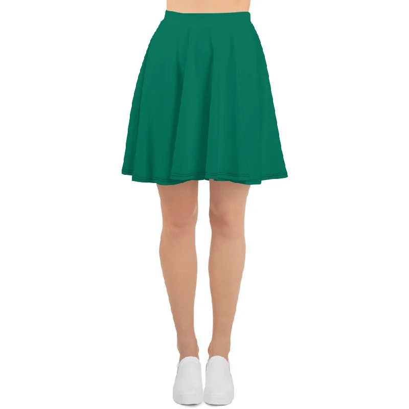 GG - Skater Skirt - Tropical Rain Forest velvet skirt plush