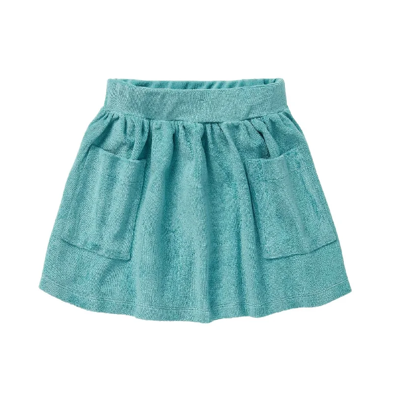 MINGO - Skirt Emerald Sea cotton skirt soft