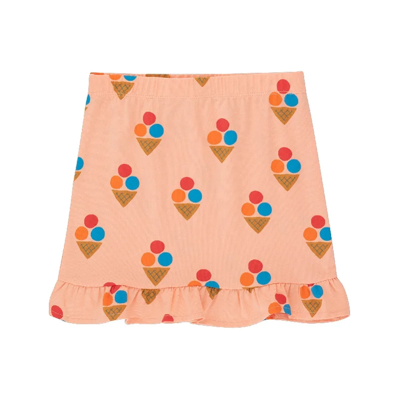 TINYCOTTONS - Ice Cream Skirt leather skirt modern