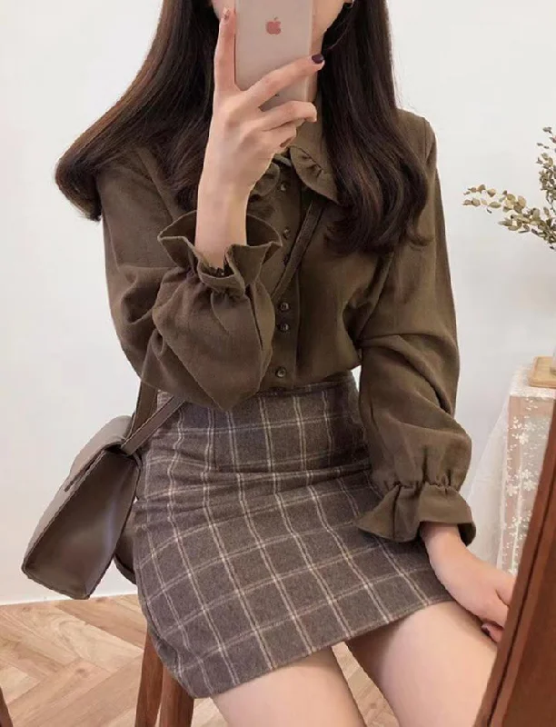 Brown(Skirt)