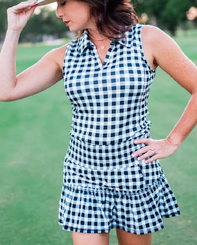 BLACK GINGHAM